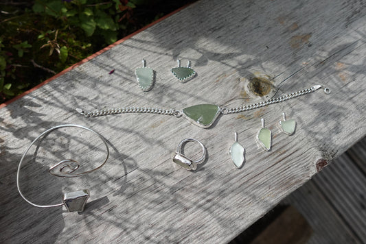 Sea Sage Chain Bracelet