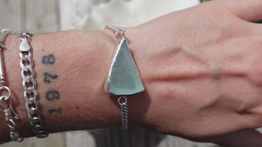 Seafoam Chain Bracelet