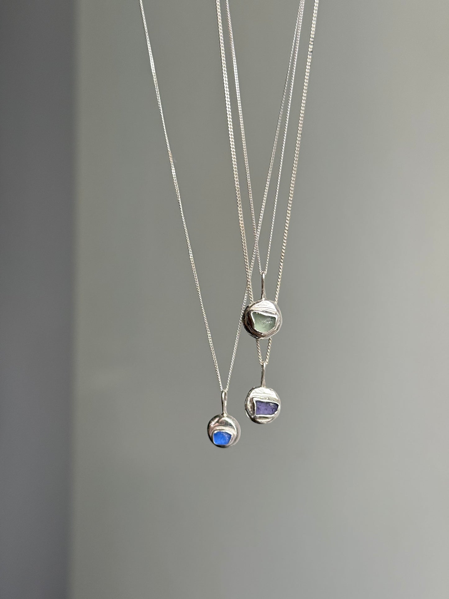 molten seaglass - lavender