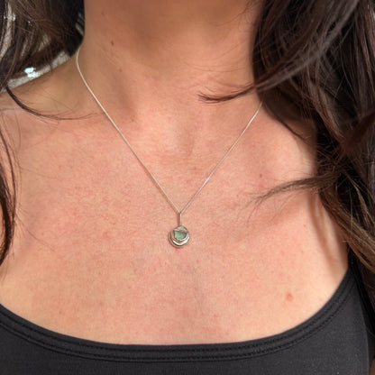molten seaglass - seafoam