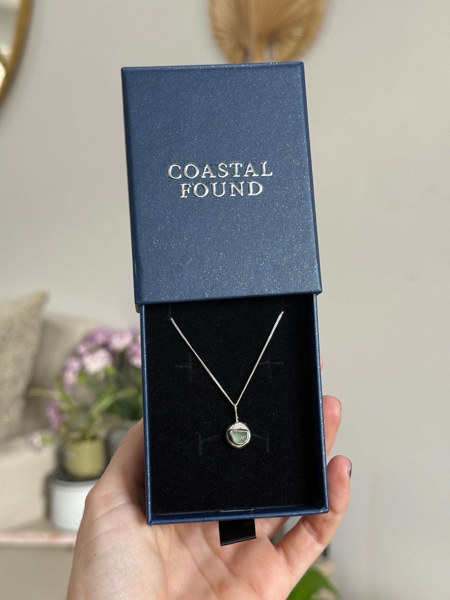 molten seaglass - seafoam
