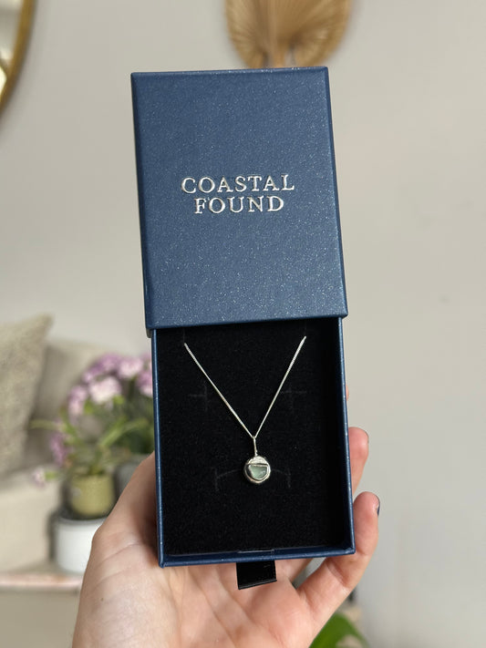molten seaglass - seafoam