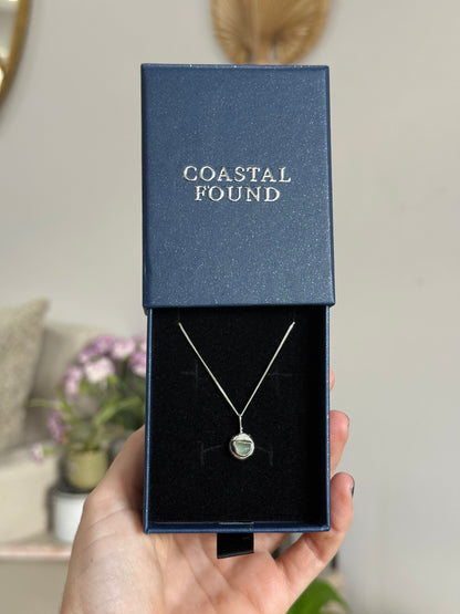 molten seaglass - seafoam