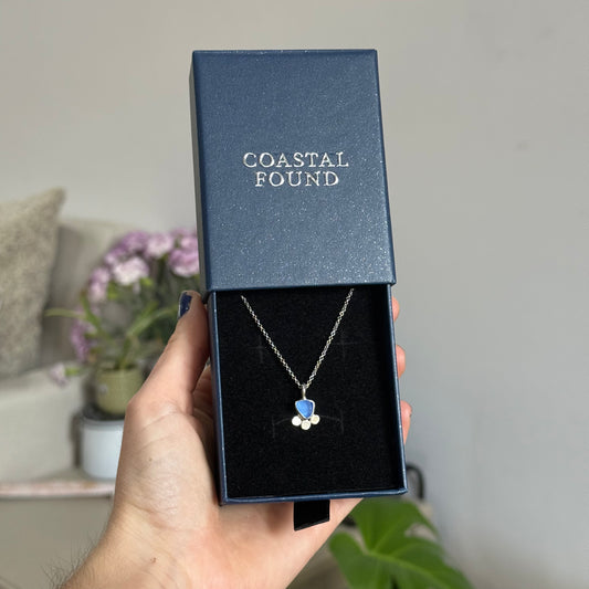bloom seaglass pendant no.4