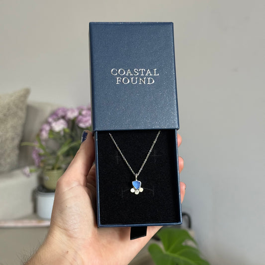 bloom seaglass pendant no.4