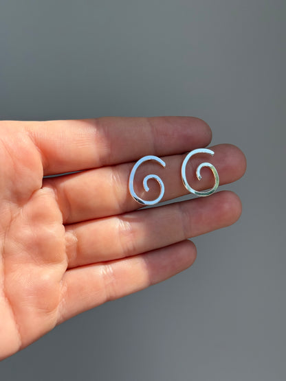 classic spiral studs