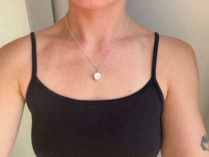 spiral shell necklace