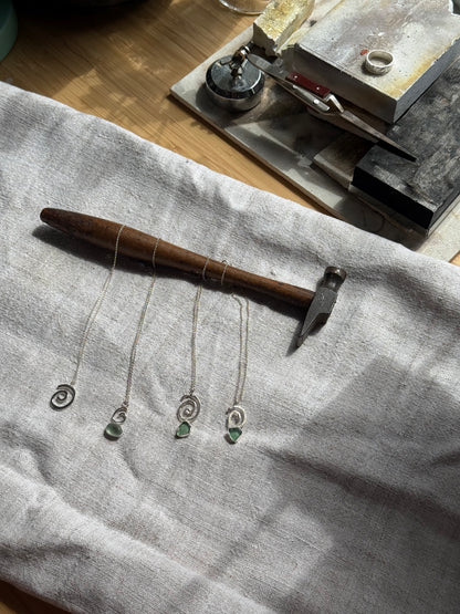 cove spiral pendant