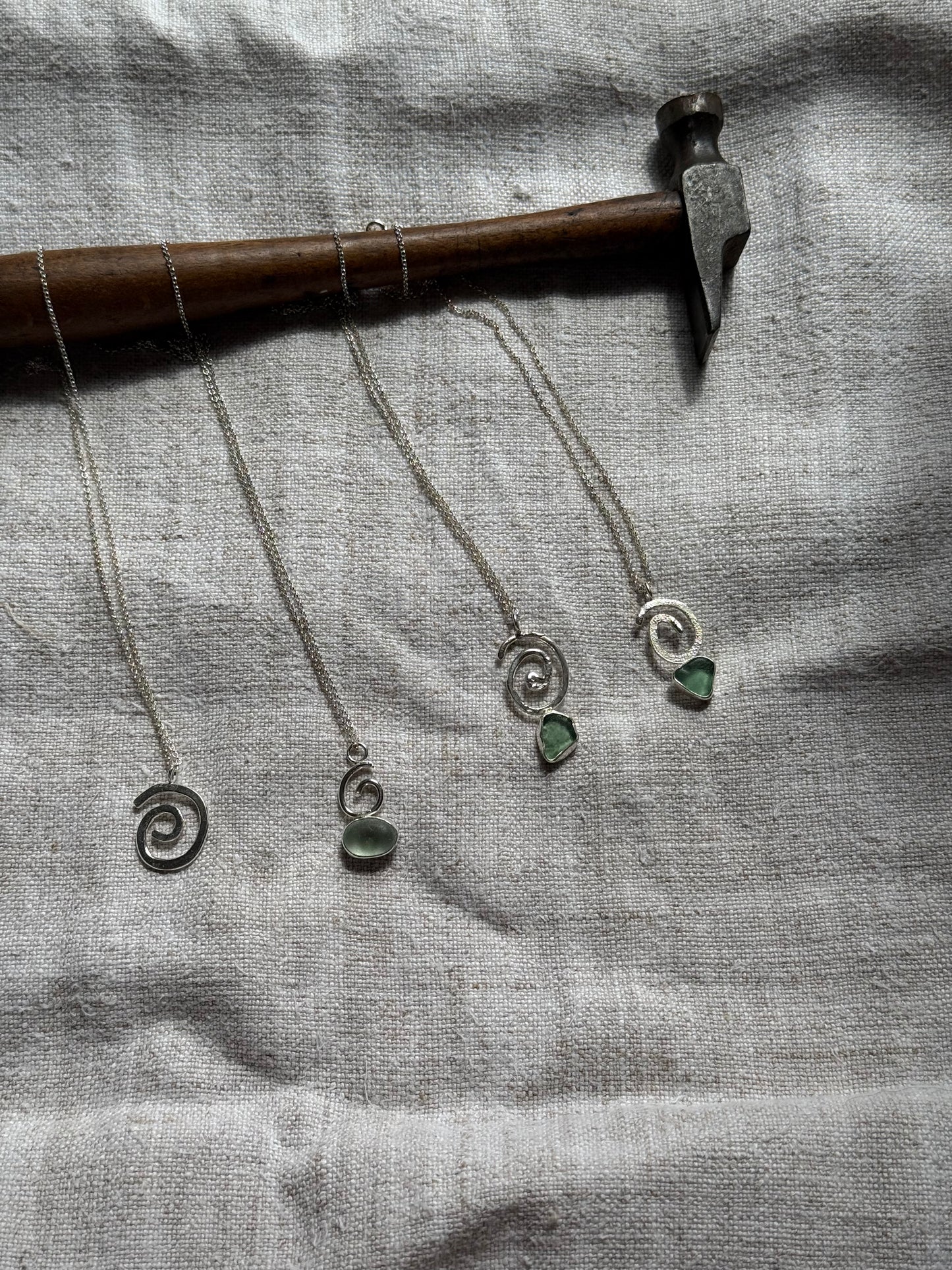 cove spiral pendant