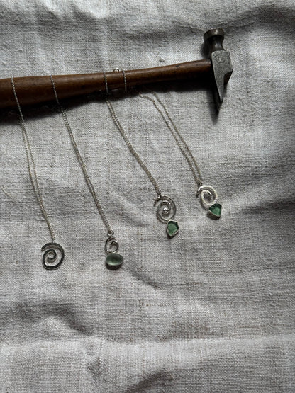 cove spiral pendant
