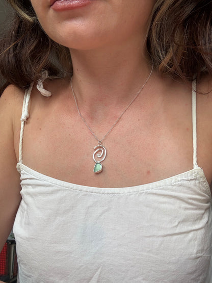 cove spiral pendant
