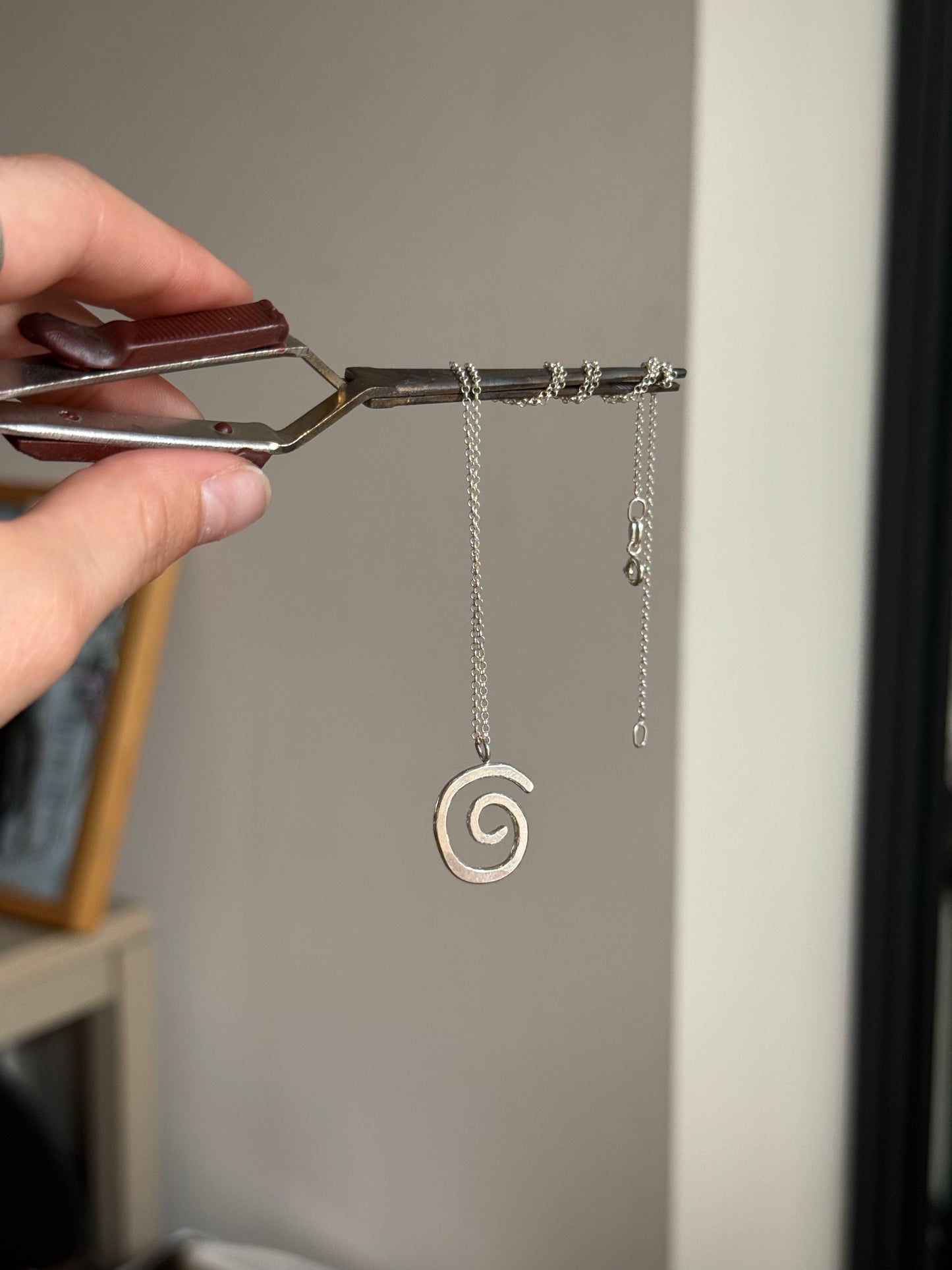 spiral pendant