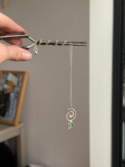 cove spiral pendant