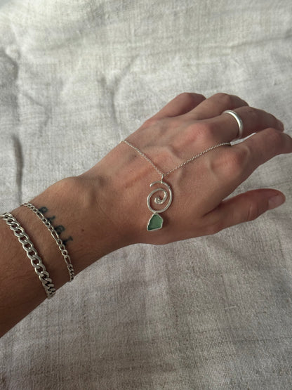 cove spiral pendant