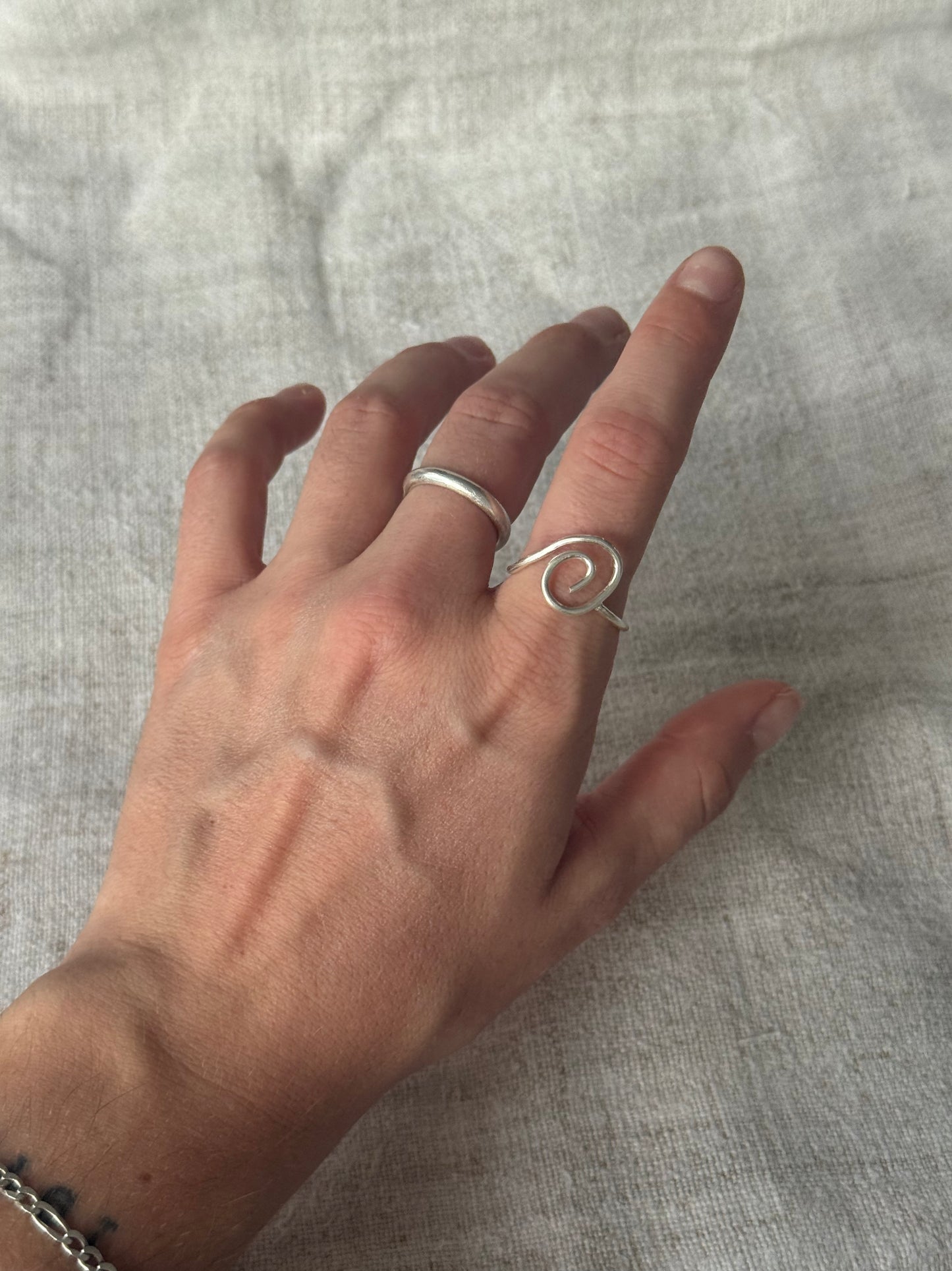 spiral ring