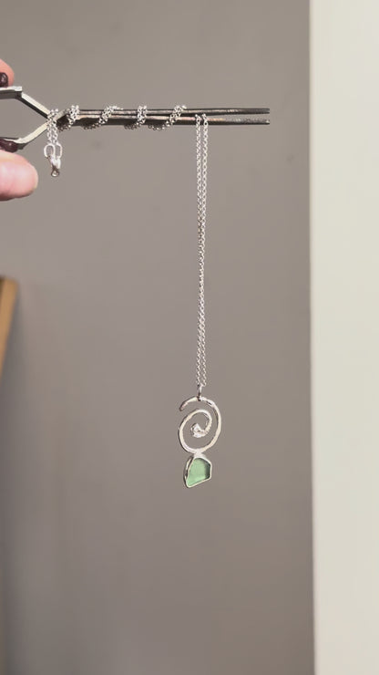 cove spiral pendant